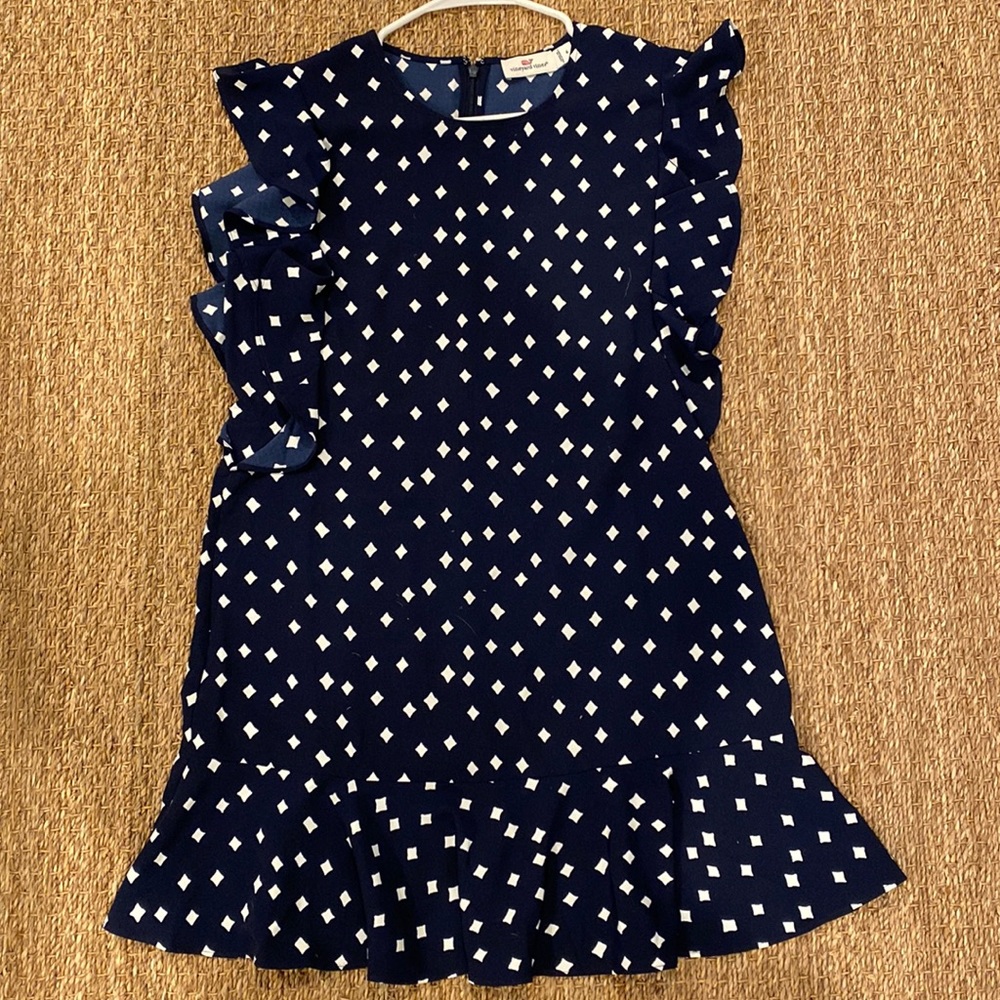 Vinyard vines ruffle dress